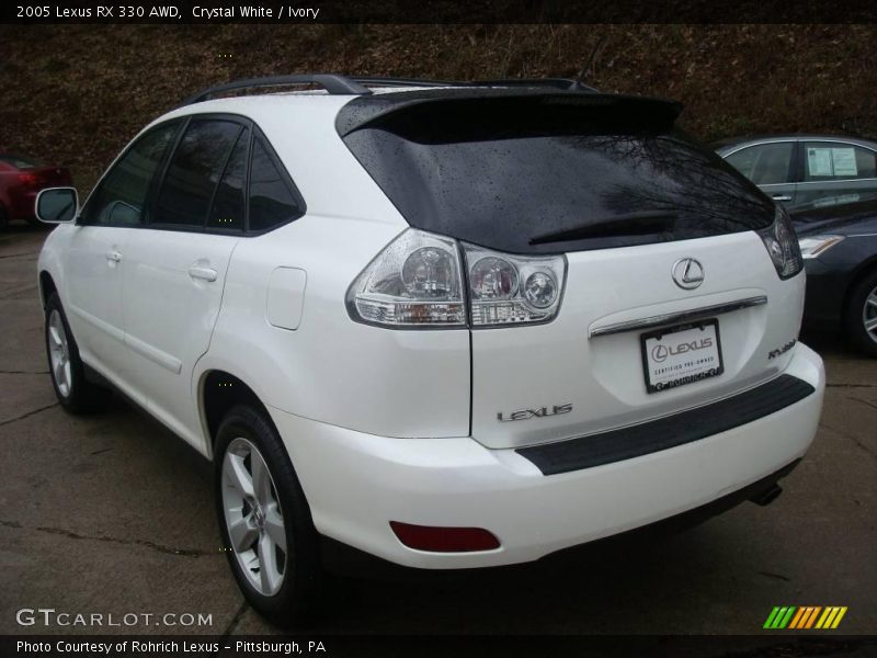 Crystal White / Ivory 2005 Lexus RX 330 AWD