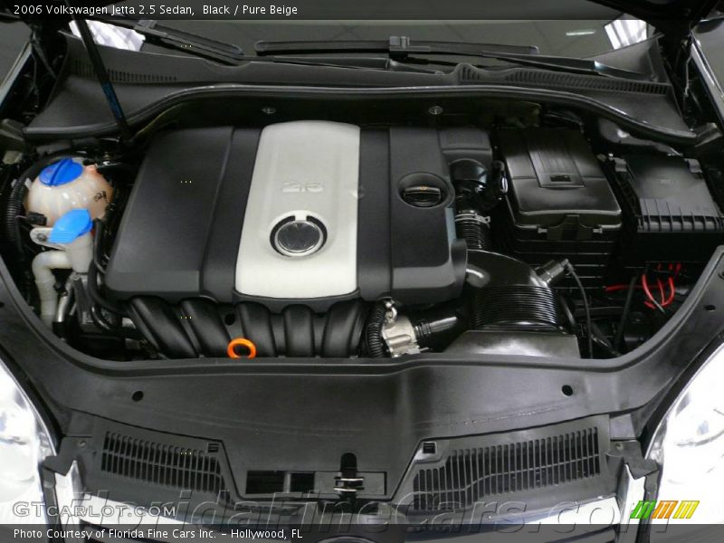 Black / Pure Beige 2006 Volkswagen Jetta 2.5 Sedan