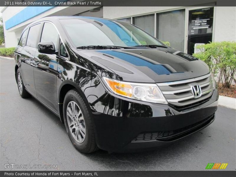 Crystal Black Pearl / Truffle 2011 Honda Odyssey EX-L