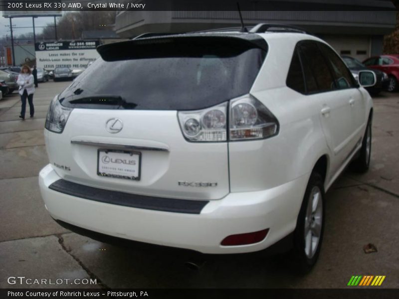 Crystal White / Ivory 2005 Lexus RX 330 AWD