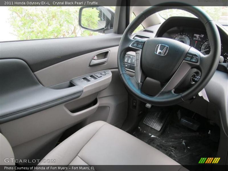 Crystal Black Pearl / Truffle 2011 Honda Odyssey EX-L