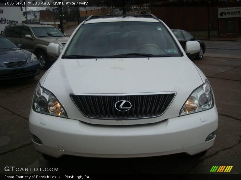 Crystal White / Ivory 2005 Lexus RX 330 AWD