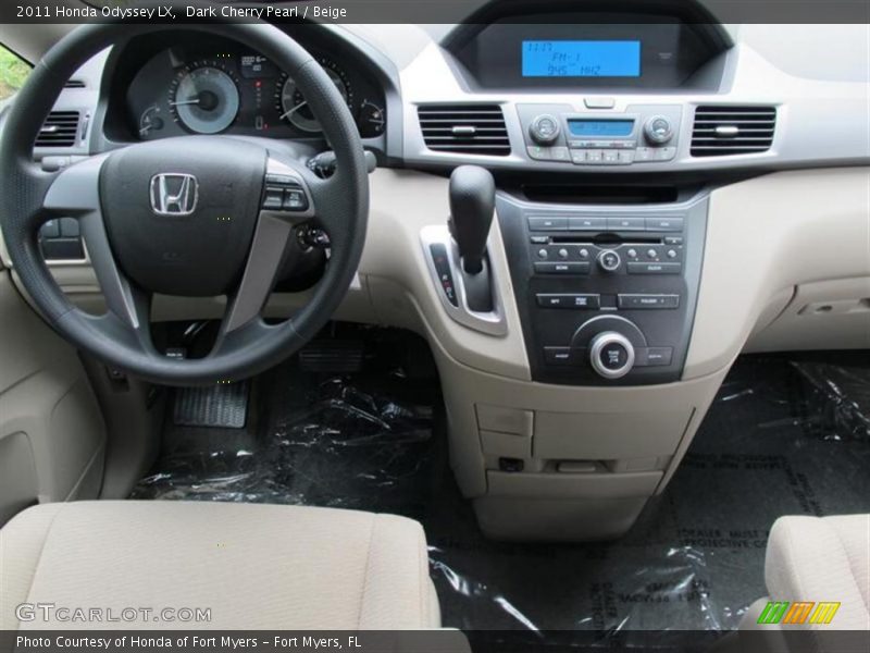 Dashboard of 2011 Odyssey LX