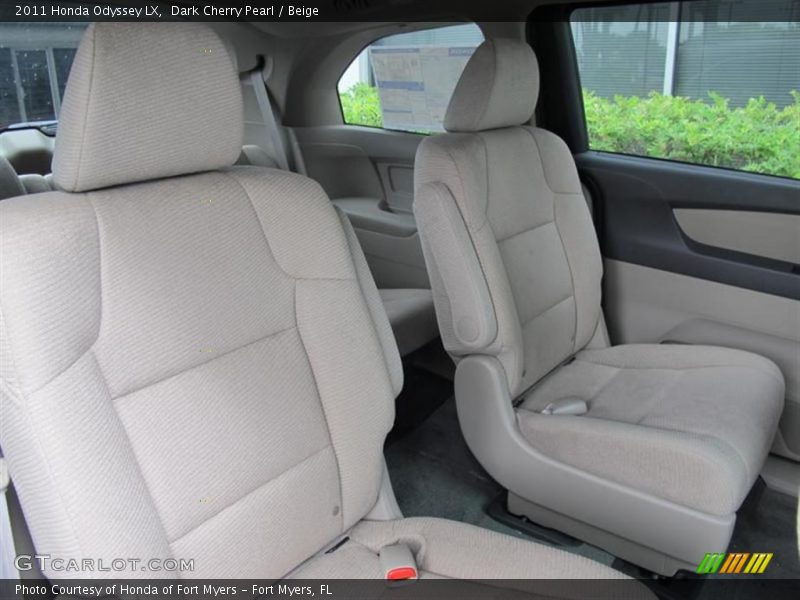  2011 Odyssey LX Beige Interior
