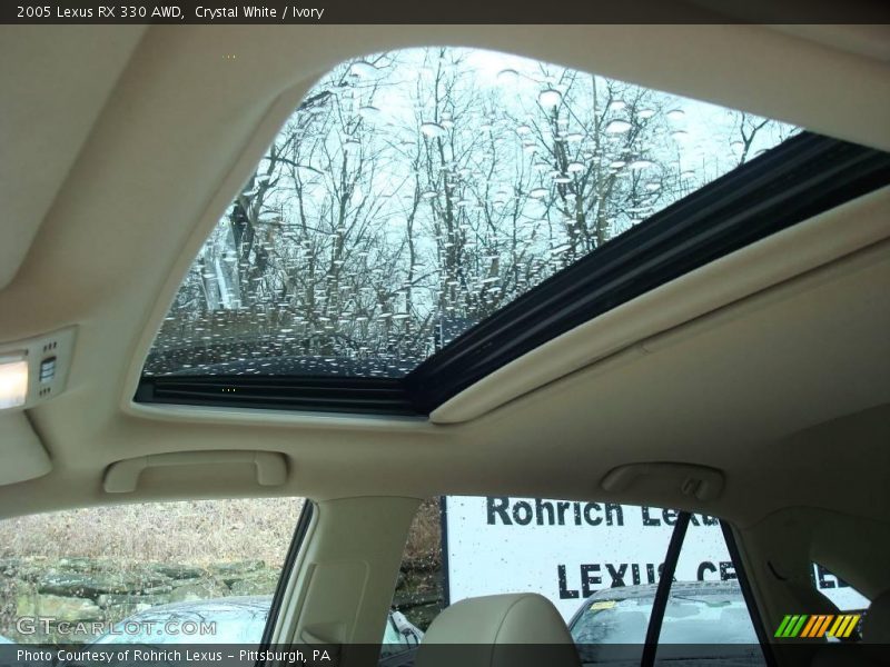 Crystal White / Ivory 2005 Lexus RX 330 AWD