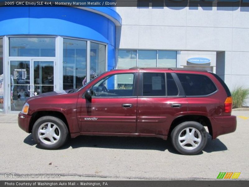 Monterey Maroon Metallic / Ebony 2005 GMC Envoy SLE 4x4