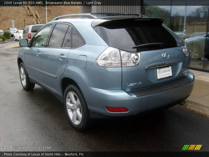 Breakwater Blue Metallic / Light Gray 2006 Lexus RX 330 AWD