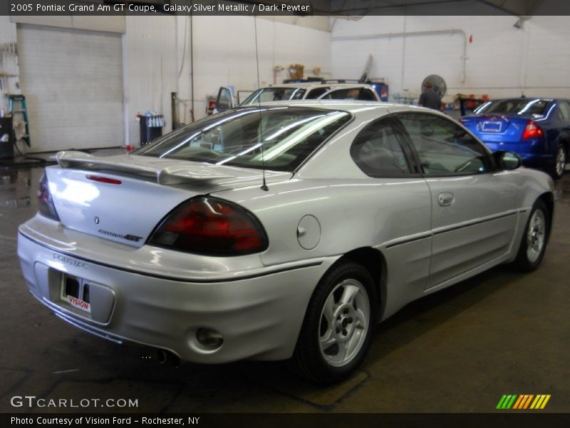 Galaxy Silver Metallic / Dark Pewter 2005 Pontiac Grand Am GT Coupe