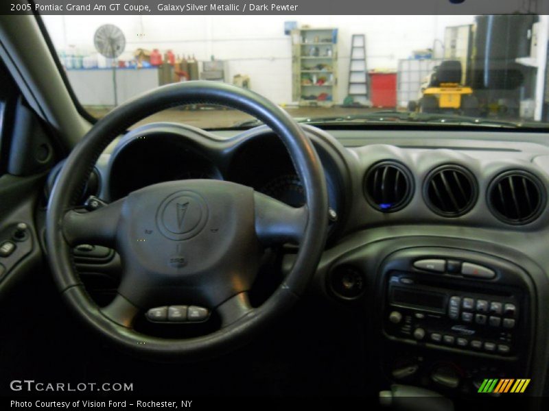 Galaxy Silver Metallic / Dark Pewter 2005 Pontiac Grand Am GT Coupe