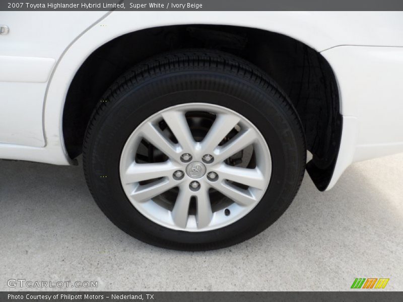  2007 Highlander Hybrid Limited Wheel