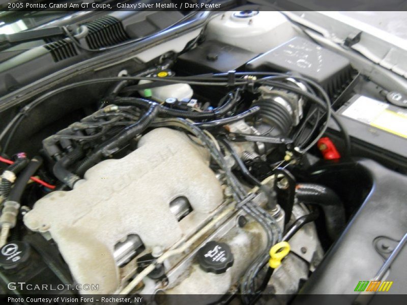 Galaxy Silver Metallic / Dark Pewter 2005 Pontiac Grand Am GT Coupe