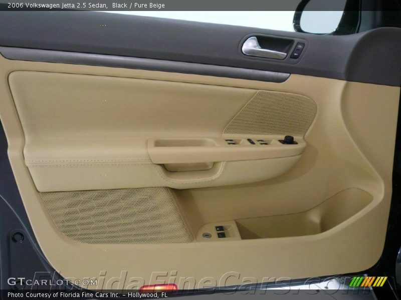 Black / Pure Beige 2006 Volkswagen Jetta 2.5 Sedan