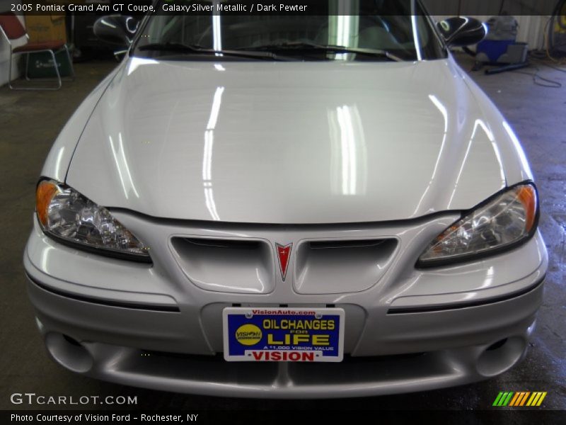 Galaxy Silver Metallic / Dark Pewter 2005 Pontiac Grand Am GT Coupe