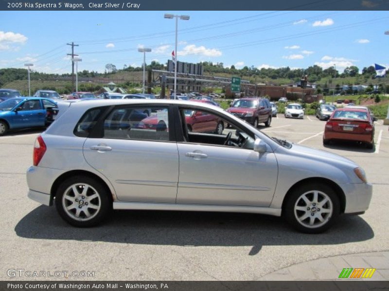  2005 Spectra 5 Wagon Clear Silver