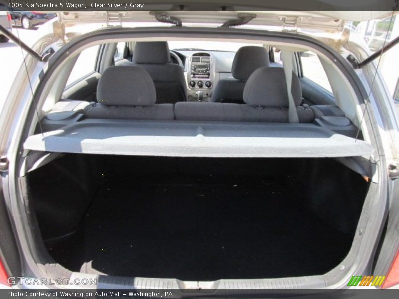 Clear Silver / Gray 2005 Kia Spectra 5 Wagon
