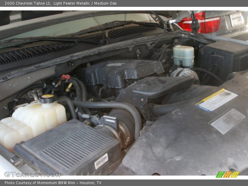 Light Pewter Metallic / Medium Oak 2000 Chevrolet Tahoe LS