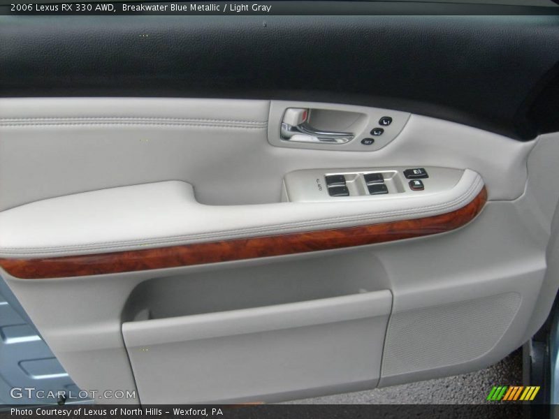 Breakwater Blue Metallic / Light Gray 2006 Lexus RX 330 AWD