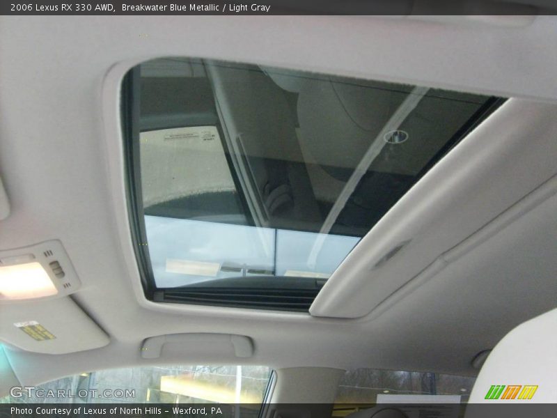 Breakwater Blue Metallic / Light Gray 2006 Lexus RX 330 AWD