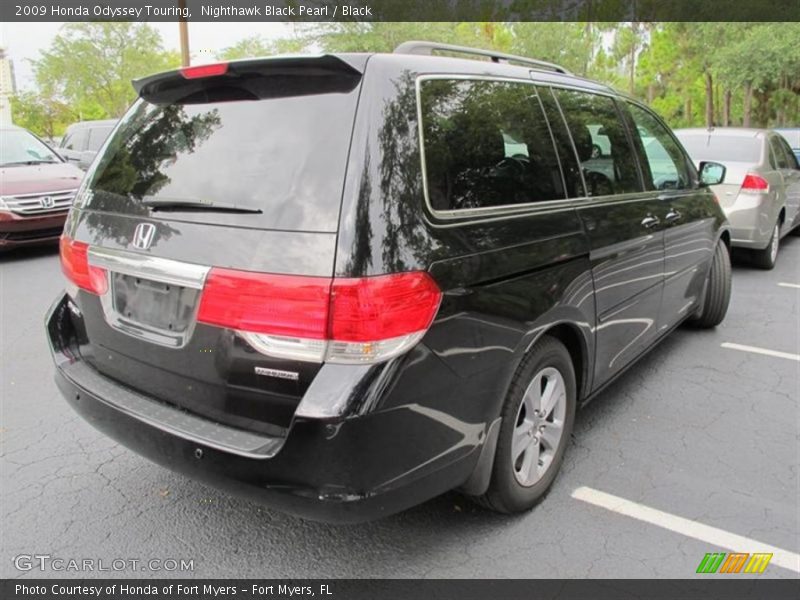 Nighthawk Black Pearl / Black 2009 Honda Odyssey Touring