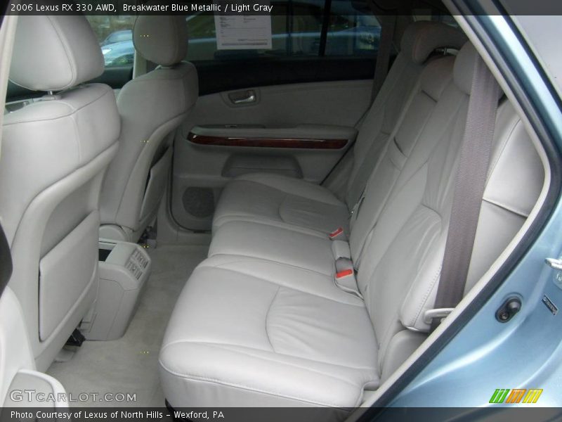 Breakwater Blue Metallic / Light Gray 2006 Lexus RX 330 AWD