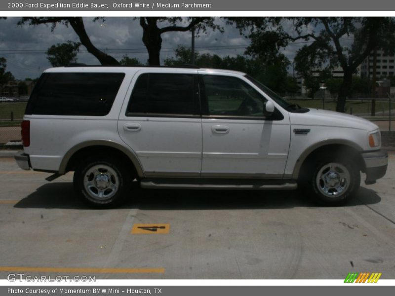 Oxford White / Medium Parchment 2000 Ford Expedition Eddie Bauer