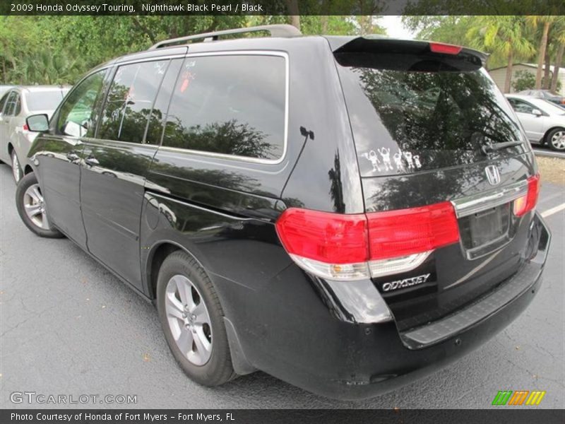 Nighthawk Black Pearl / Black 2009 Honda Odyssey Touring