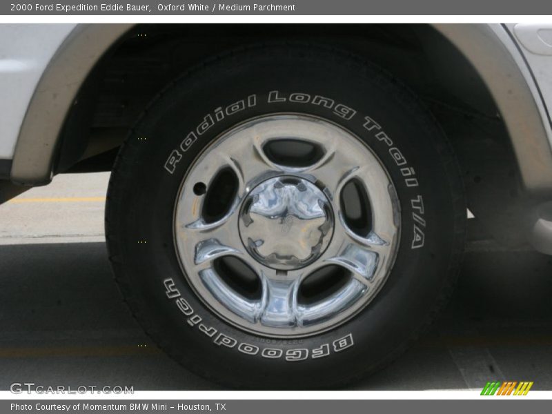 Oxford White / Medium Parchment 2000 Ford Expedition Eddie Bauer