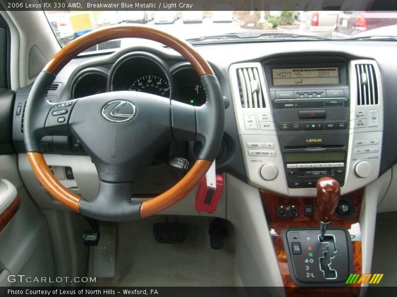 Breakwater Blue Metallic / Light Gray 2006 Lexus RX 330 AWD