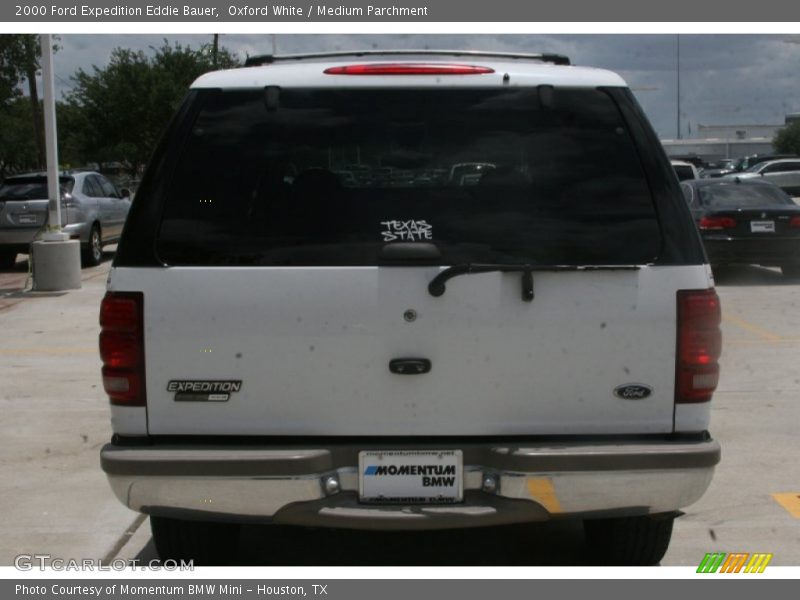 Oxford White / Medium Parchment 2000 Ford Expedition Eddie Bauer
