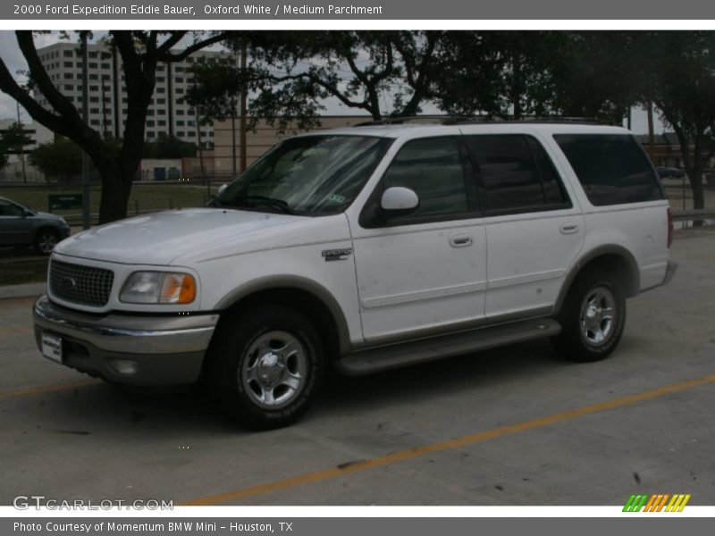 Oxford White / Medium Parchment 2000 Ford Expedition Eddie Bauer