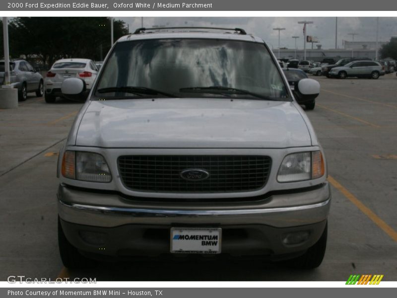 Oxford White / Medium Parchment 2000 Ford Expedition Eddie Bauer