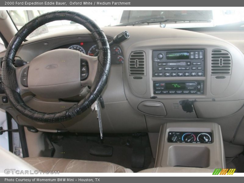 Oxford White / Medium Parchment 2000 Ford Expedition Eddie Bauer