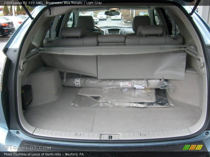 Breakwater Blue Metallic / Light Gray 2006 Lexus RX 330 AWD