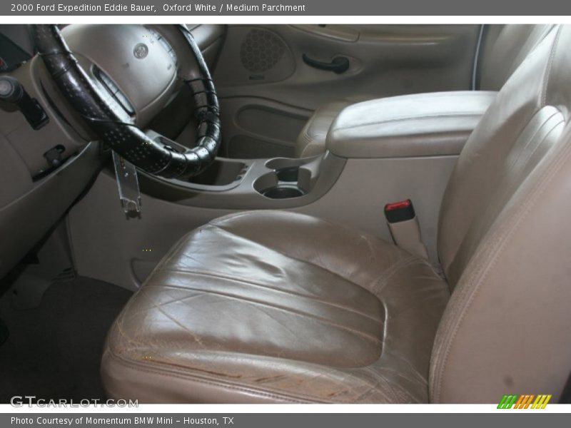 Oxford White / Medium Parchment 2000 Ford Expedition Eddie Bauer