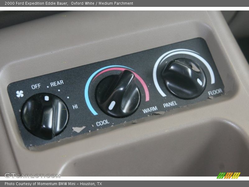 Oxford White / Medium Parchment 2000 Ford Expedition Eddie Bauer