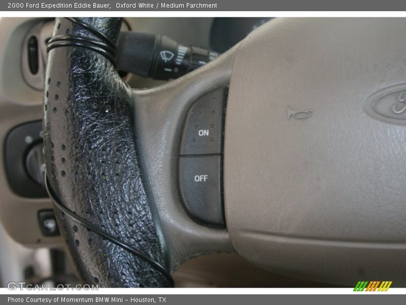 Oxford White / Medium Parchment 2000 Ford Expedition Eddie Bauer
