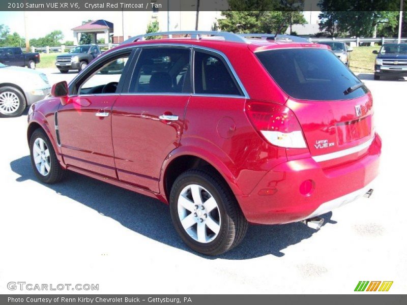 Crystal Red Tintcoat / Tan 2010 Saturn VUE XR V6