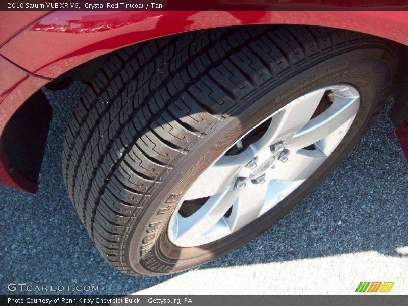 Crystal Red Tintcoat / Tan 2010 Saturn VUE XR V6