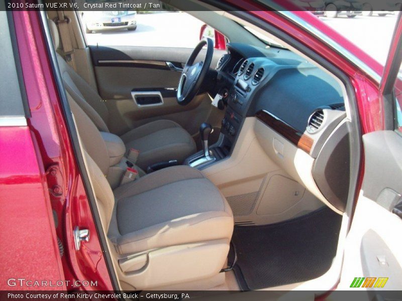 Crystal Red Tintcoat / Tan 2010 Saturn VUE XR V6