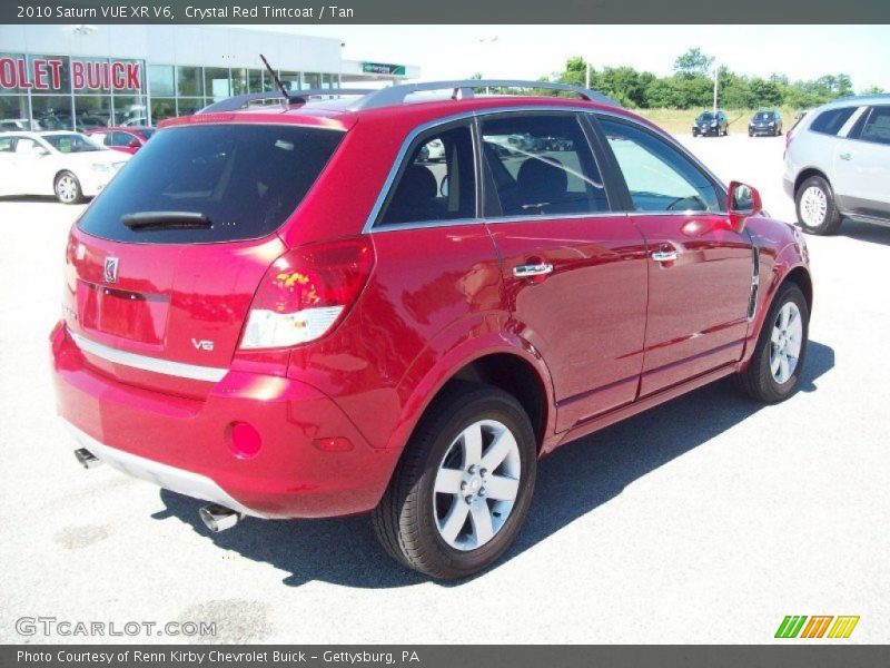 Crystal Red Tintcoat / Tan 2010 Saturn VUE XR V6