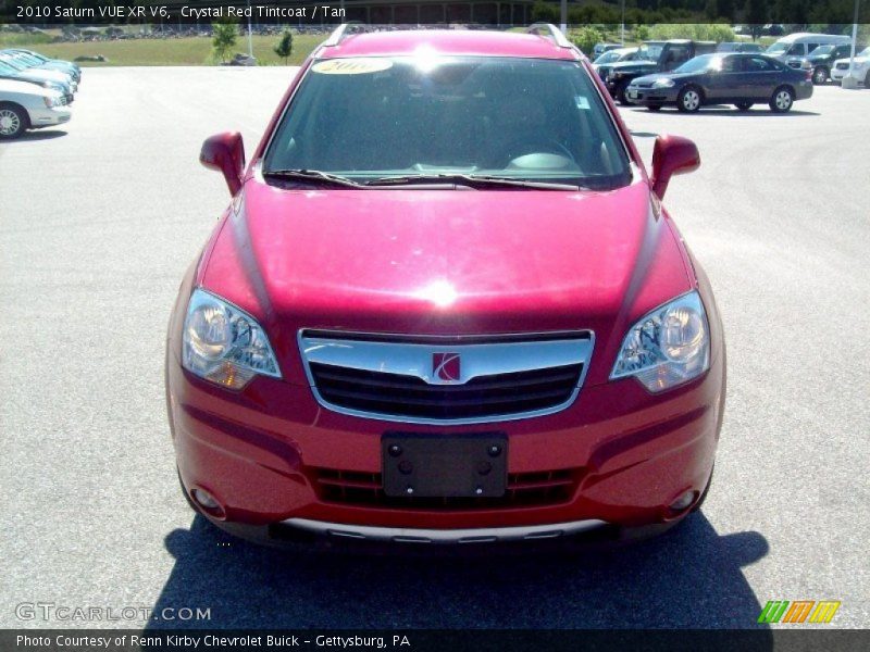 Crystal Red Tintcoat / Tan 2010 Saturn VUE XR V6
