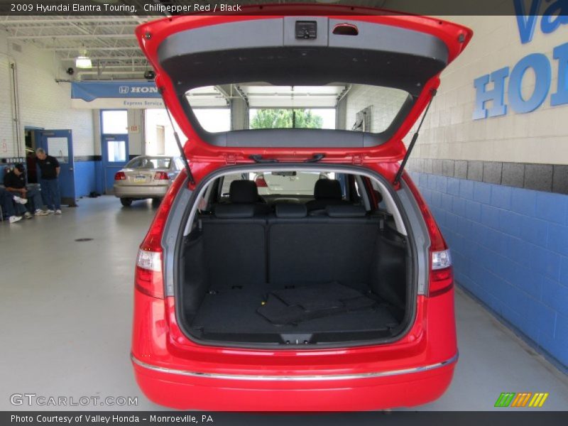Chilipepper Red / Black 2009 Hyundai Elantra Touring