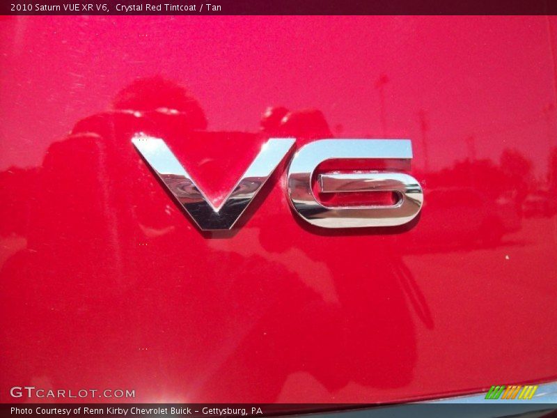 Crystal Red Tintcoat / Tan 2010 Saturn VUE XR V6