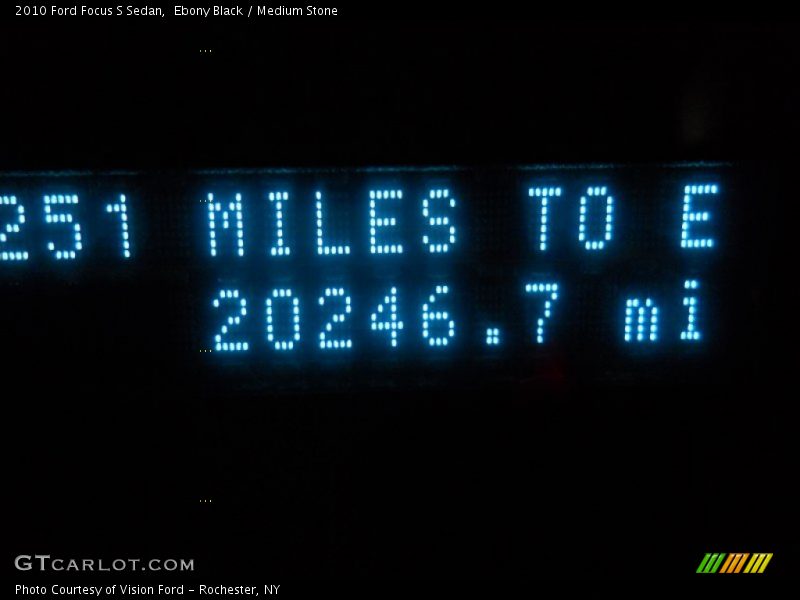 Ebony Black / Medium Stone 2010 Ford Focus S Sedan