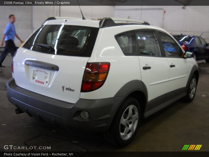 Frosty White / Graphite 2008 Pontiac Vibe
