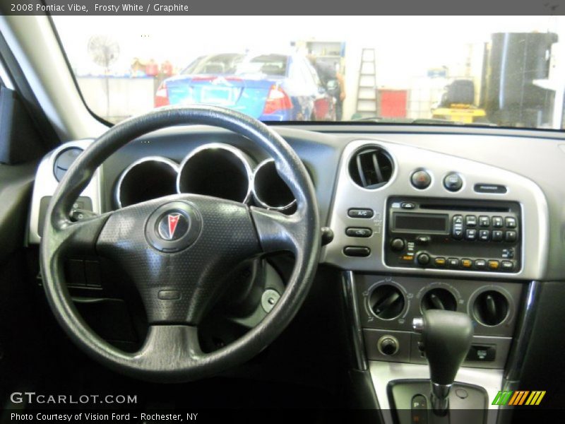 Frosty White / Graphite 2008 Pontiac Vibe