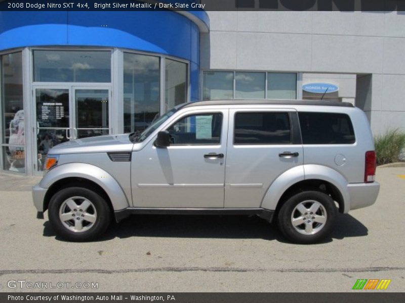 Bright Silver Metallic / Dark Slate Gray 2008 Dodge Nitro SXT 4x4