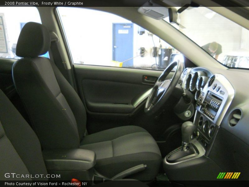 Frosty White / Graphite 2008 Pontiac Vibe