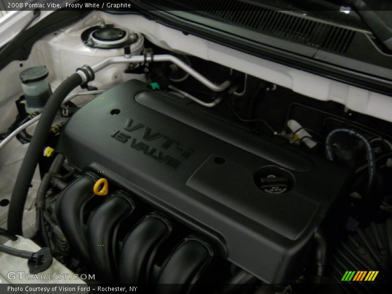 Frosty White / Graphite 2008 Pontiac Vibe