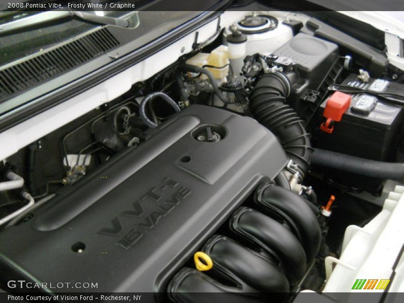 Frosty White / Graphite 2008 Pontiac Vibe